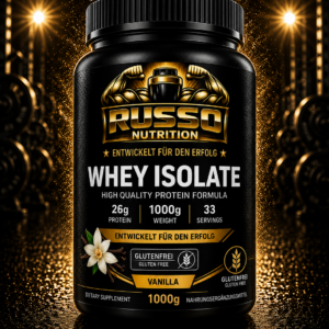 WHEY PROTEIN VANILLE – CREMIGER GESCHMACK, MAXIMALE PERFORMANCE
