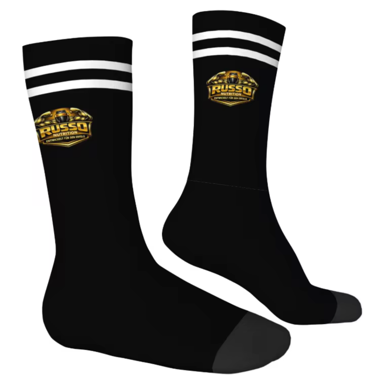 RUSSO NUTRITION SOCKEN SCHWARZ – STYLE TRIFFT PERFORMANCE