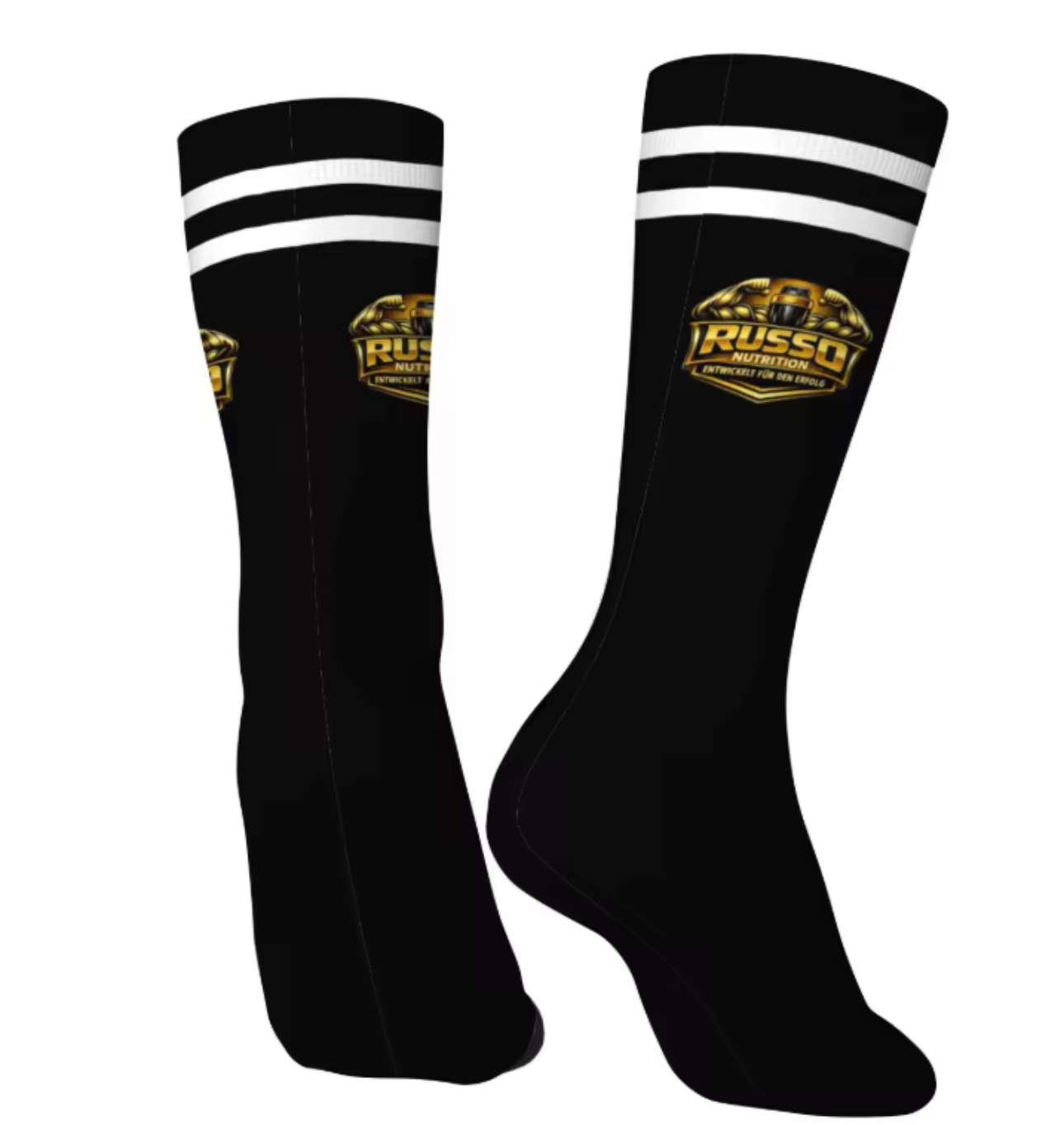 RUSSO NUTRITION SOCKEN SCHWARZ – STYLE TRIFFT PERFORMANCE – Bild 3