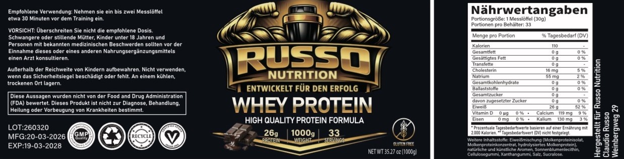 WHEY PROTEIN SCHOKO – MAXIMALE PERFORMANCE TRIFFT AUF SCHOKO-GENUSS – Bild 2