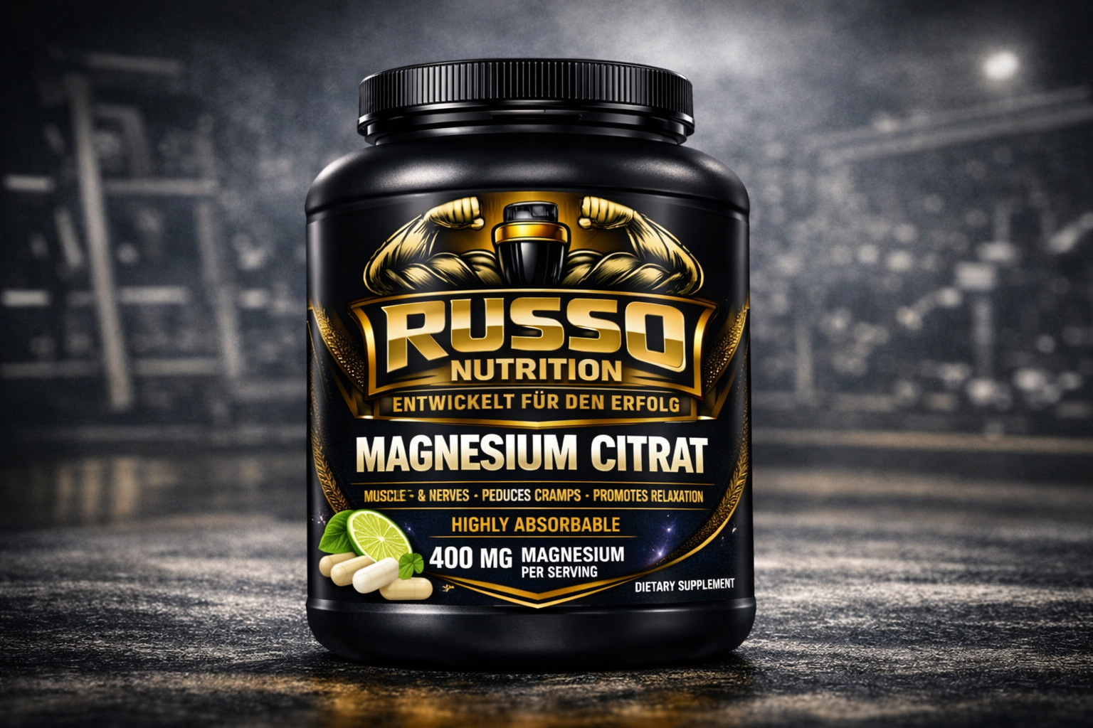 MAGNESIUM CITRAT – DEIN SUPPORT FÜR MUSKELN & NERVEN