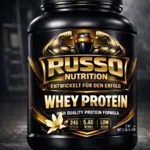 WHEY PROTEIN VANILLE – CREMIGER GESCHMACK, MAXIMALE PERFORMANCE
