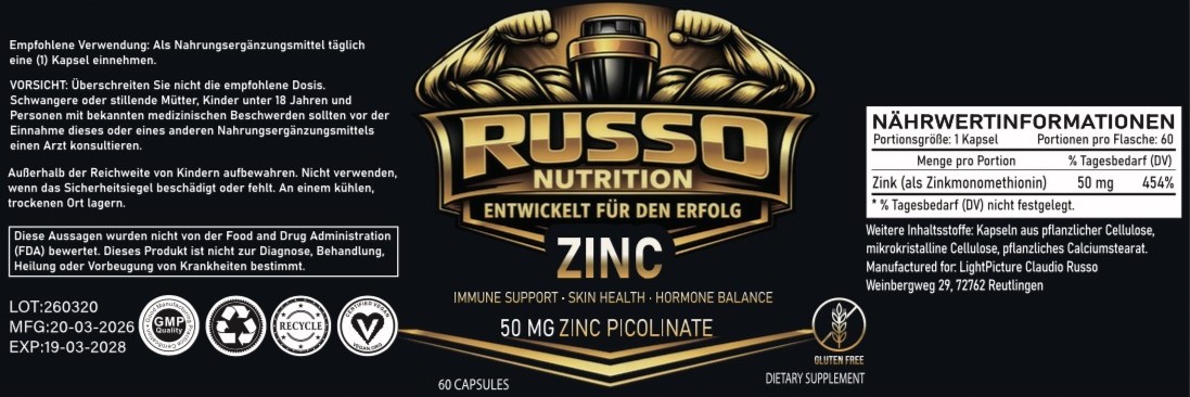 ZINC – DEIN DAILY SUPPORT FÜR IMMUNSYSTEM & HAUT – Bild 2