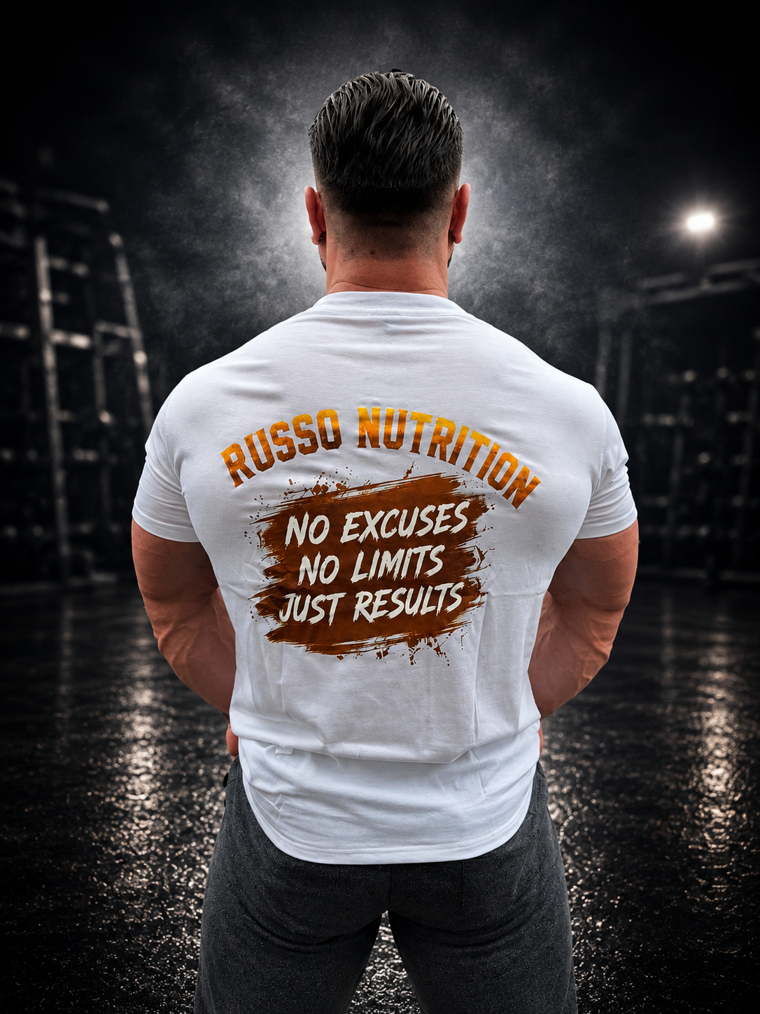 Russo Nutrition Shirt No Excuses No Limits Just Results – Bild 6