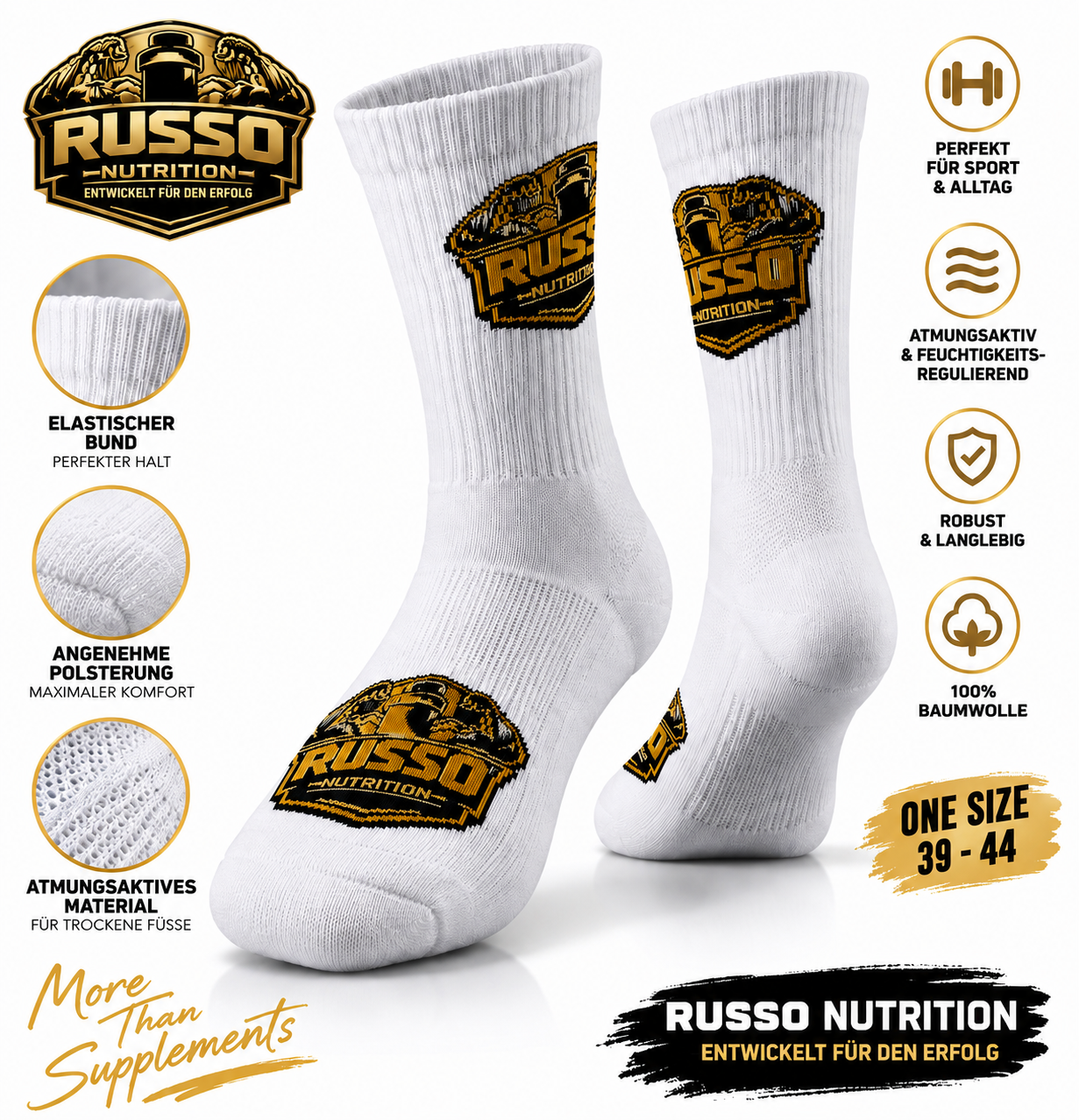 Russo Nutrition Socken – Bild 5